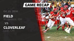 Recap: Field  vs. Cloverleaf  2016