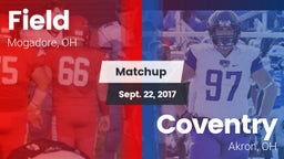 Matchup: Field  vs. Coventry  2017