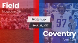 Matchup: Field  vs. Coventry  2017