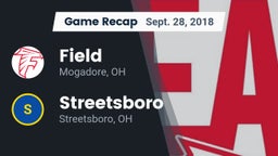 Recap: Field  vs. Streetsboro  2018