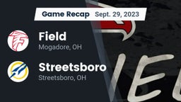 Recap: Field  vs. Streetsboro  2023