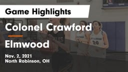 Colonel Crawford  vs Elmwood  Game Highlights - Nov. 2, 2021