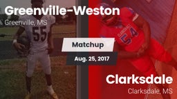 Matchup: Greenville-Weston vs. Clarksdale  2017