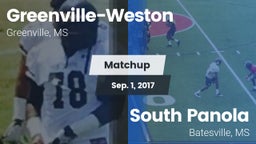 Matchup: Greenville-Weston vs. South Panola  2017