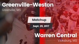 Matchup: Greenville-Weston vs. Warren Central  2017
