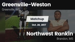 Matchup: Greenville-Weston vs. Northwest Rankin  2017