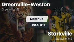 Matchup: Greenville-Weston vs. Starkville  2018