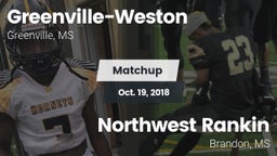 Matchup: Greenville-Weston vs. Northwest Rankin  2018