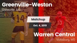 Matchup: Greenville-Weston vs. Warren Central  2019