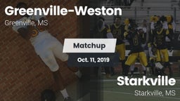Matchup: Greenville-Weston vs. Starkville  2019