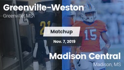 Matchup: Greenville-Weston vs. Madison Central  2019
