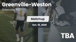 Matchup: Greenville-Weston vs. TBA 2020