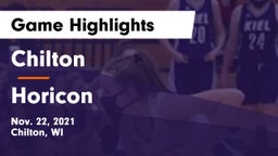 Chilton  vs Horicon Game Highlights - Nov. 22, 2021