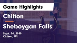 Chilton  vs Sheboygan Falls  Game Highlights - Sept. 24, 2020