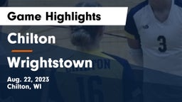 Chilton  vs Wrightstown Game Highlights - Aug. 22, 2023