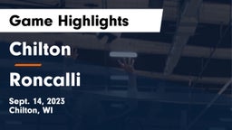 Chilton  vs Roncalli  Game Highlights - Sept. 14, 2023