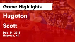 Hugoton  vs Scott  Game Highlights - Dec. 14, 2018