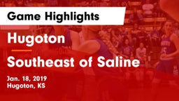 Hugoton  vs Southeast of Saline  Game Highlights - Jan. 18, 2019