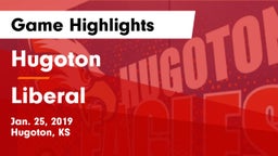 Hugoton  vs Liberal Game Highlights - Jan. 25, 2019