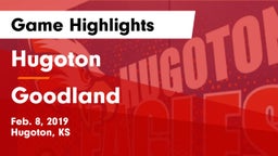Hugoton  vs Goodland  Game Highlights - Feb. 8, 2019