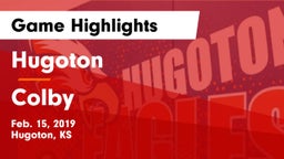 Hugoton  vs Colby  Game Highlights - Feb. 15, 2019