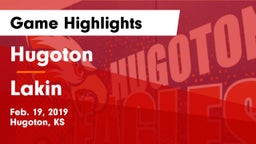 Hugoton  vs Lakin  Game Highlights - Feb. 19, 2019