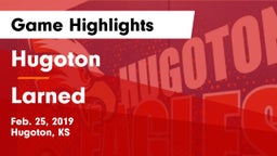 Hugoton  vs Larned  Game Highlights - Feb. 25, 2019