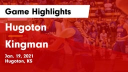 Hugoton  vs Kingman  Game Highlights - Jan. 19, 2021