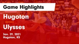 Hugoton  vs Ulysses  Game Highlights - Jan. 29, 2021