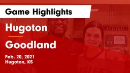 Hugoton  vs Goodland  Game Highlights - Feb. 20, 2021