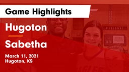 Hugoton  vs Sabetha  Game Highlights - March 11, 2021