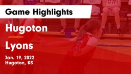 Hugoton  vs Lyons  Game Highlights - Jan. 19, 2022
