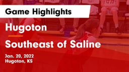 Hugoton  vs Southeast of Saline  Game Highlights - Jan. 20, 2022