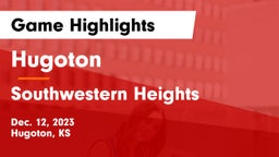 Hugoton  vs Southwestern Heights  Game Highlights - Dec. 12, 2023
