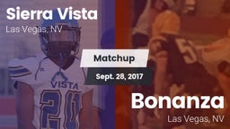 Matchup: Sierra Vista High vs. Bonanza  2017