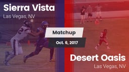 Matchup: Sierra Vista High vs. Desert Oasis  2017