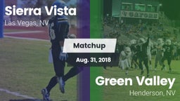 Matchup: Sierra Vista High vs. Green Valley  2018