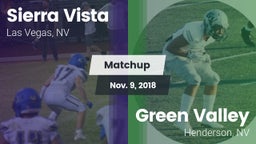Matchup: Sierra Vista High vs. Green Valley  2018