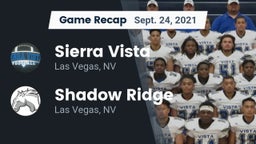 Recap: Sierra Vista  vs. Shadow Ridge  2021
