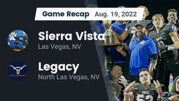 Recap: Sierra Vista  vs. Legacy  2022