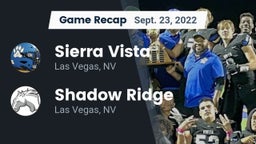 Recap: Sierra Vista  vs. Shadow Ridge  2022