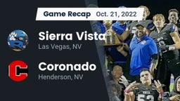 Recap: Sierra Vista  vs. Coronado  2022