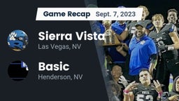 Recap: Sierra Vista  vs. Basic  2023