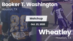 Matchup: Booker T. vs. Wheatley  2020