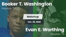 Matchup: Booker T. vs. Evan E. Worthing  2020