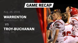 Recap: Warrenton  vs. Troy-Buchanan  2016