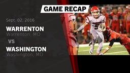 Recap: Warrenton  vs. Washington  2016