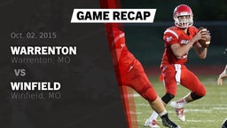 Recap: Warrenton  vs. Winfield  2015