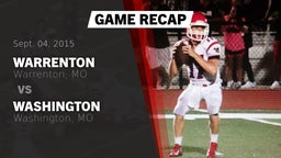 Recap: Warrenton  vs. Washington  2015