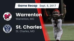 Recap: Warrenton  vs. St. Charles  2017